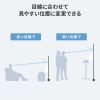 プロジェクタースクリーン（120インチ・自立式・超短焦点対応・床置き式・パンタグラフ・16：9・プレゼン・会議・映画）