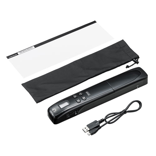 ポータブルハンディスキャナ（1200dpi対応・microSD保存・電池式）