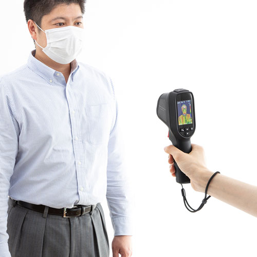 サーモグラフィーカメラ（非接触人体表面温度測定）