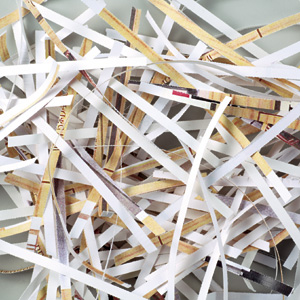 シュレッダー (ハンドシュレッダー・ストレートカット・手動式・卓上・パーソナル） PSD-12 サンワサプライ