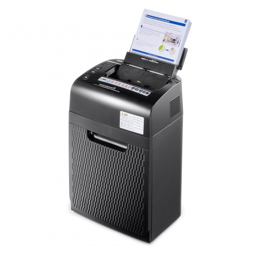 シュレッダー（業務用・オートフィード・自動細断・連続給紙・自動給紙200枚・マイクロカット・手差し細断8枚・メディア細断・28L・カード対応） PSD-M200AT サンワサプライ