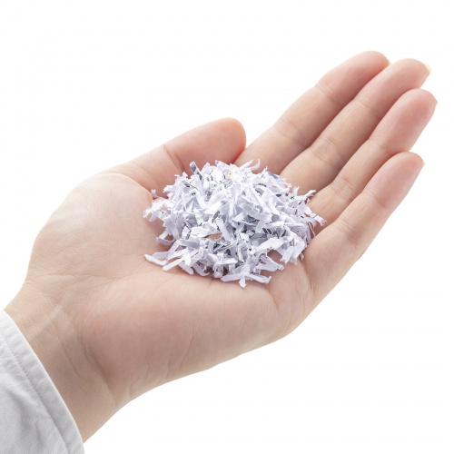 シュレッダー（静音・コンパクトシュレッダー・パーソナルシュレッダー・電動シュレッダー・マイクロカット・ホッチキス対応・最大4枚・12L・ホワイト）