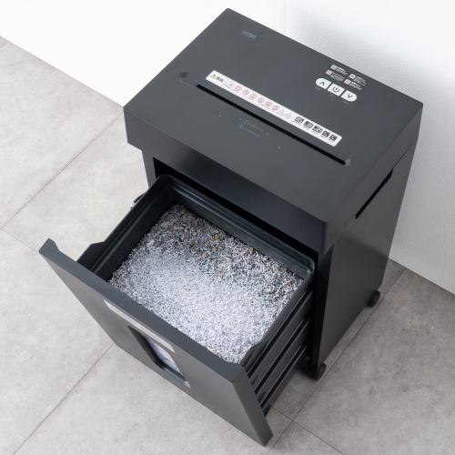 マイクロカットシュレッダー（大容量30L・A3対応・最大9枚同時細断・2×10mm・CD/DVD対応・カード対応・秘密情報漏洩対策）