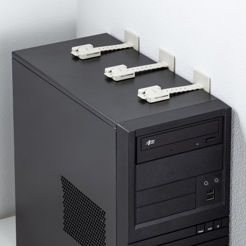 耐震ストッパー（震度7・転倒防止・耐震グッズ・T型） QL-59 サンワサプライ