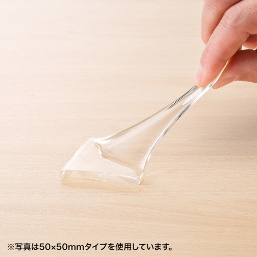 耐震マット（震度7・耐震ゴム・耐震ジェル・地震対策・転倒防止・落下防止・パソコン・小） QL-76CL サンワサプライ