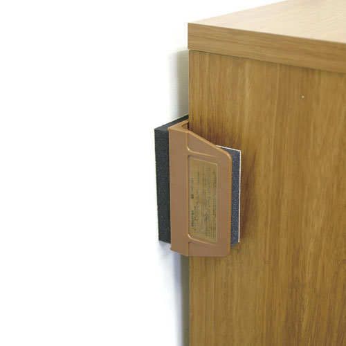 耐震ストッパー（耐震度7・振動吸収・転倒防止・2個入り）QL-78N