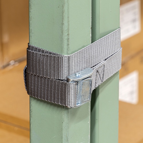 棚連結ベルト（オープン棚向け・転倒防止・巻き付け連結固定・70cm・2本入り）