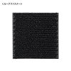 耐震グッズ（耐震固定ブロック・大・転倒防止アイテム・ブロックパーツ 25×45mm厚さ5mm・ループファスナー50×50mm・各4個入り・対象物重量40kgまで）
