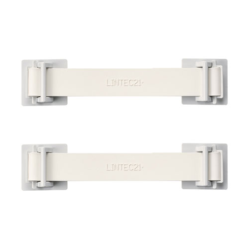 耐震ストッパー（冷蔵庫ストッパー・固定・転倒・地震・テレビ・家具・本棚・PC・サンワサプライ） QL-E90KN