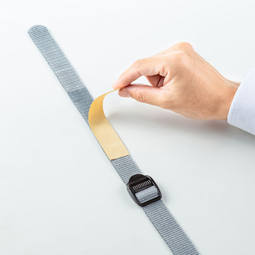 落下防止ベルト(書棚・オープン棚・210㎝・地震対策・耐震・滑り止め加工つき・カゴ台車・落下ストッパー)