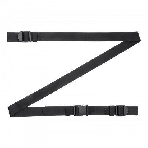 落下防止ベルト（落下ストッパー・オープン棚向け・巻き付け簡単設計・滑り止め加工・2.1m・ブラック）