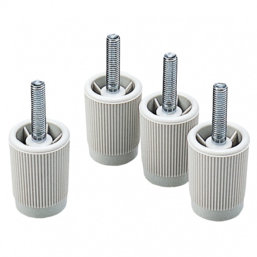 デスクをしっかり固定させる(eデスク・Gシリーズ・RAC-ECシリーズ他に対応)アジャスター（4個セット） RAC-31AD【代引き不可商品】 サンワサプライ