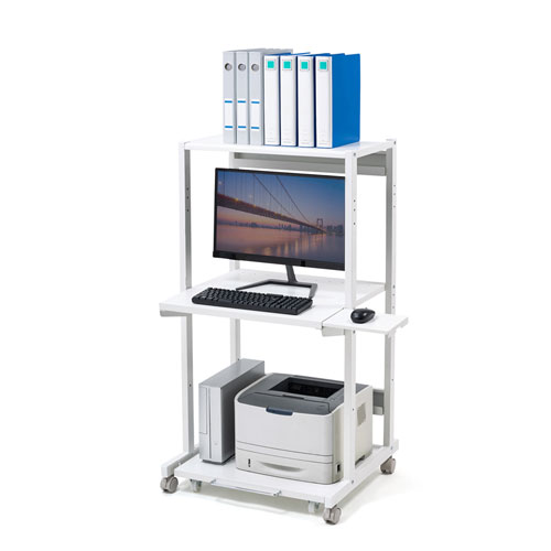 レーザープリンタ収納ラック（W650×D610mm・RoHS10対応） RAC-506 サンワサプライ