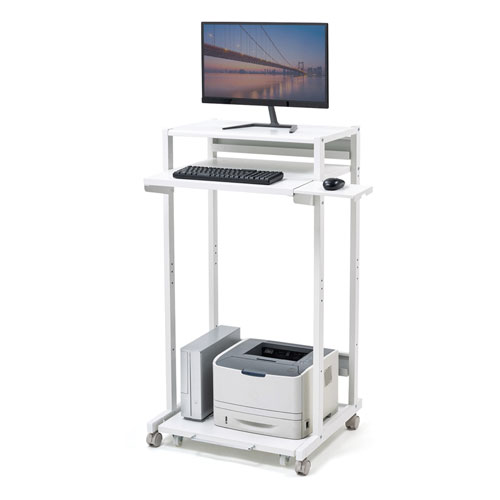 レーザープリンタ収納ラック（W650×D610mm・RoHS10対応） RAC-506 サンワサプライ