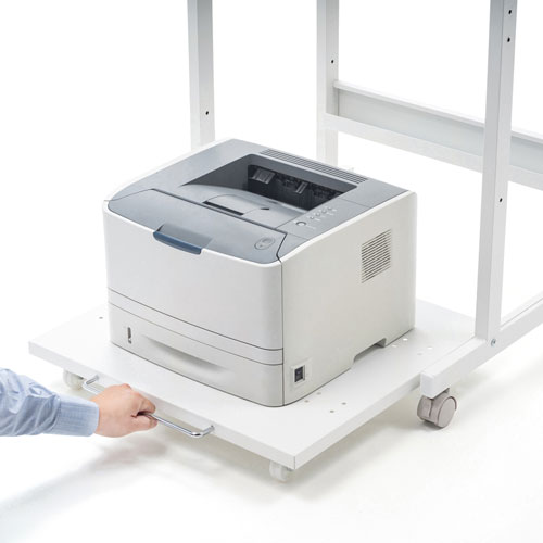 レーザープリンタ収納ラック（W650×D610mm・RoHS10対応） RAC-506 サンワサプライ