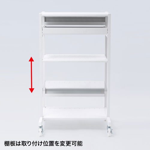 パソコンラック（RoHS10対応・ハイスタンド・W650×D610mm） RAC-508