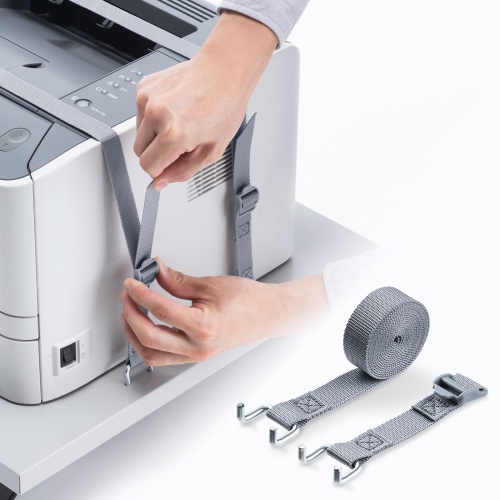 固定ベルト（2本セット・ラック用機器設置ベルト・機器固定ベルト）