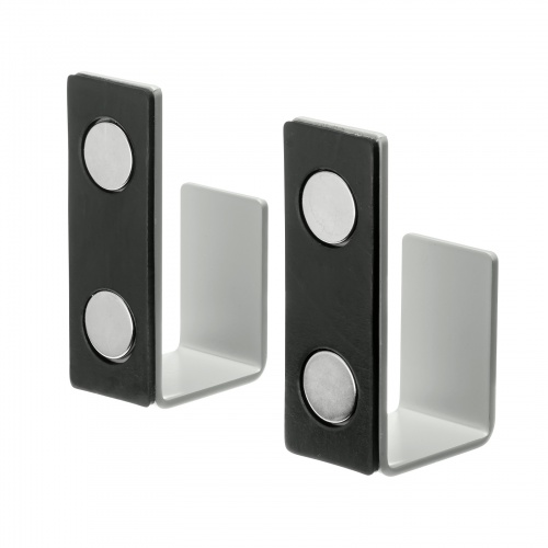 ケーブルフック（マグネット貼り付け・耐荷重2kg・スチール製・2個セット・ライトグレー） RAC-CF3TLG サンワサプライ