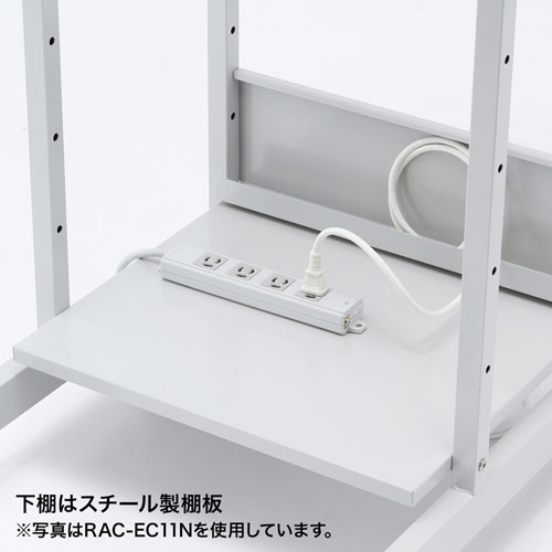 パソコンラック（ラック・コンパクト・マウステーブル付き・即納・短納期・在庫常備） RAC-EC12N2 サンワサプライ