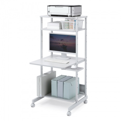 パソコンラック（ラック・コンパクト・マウステーブル付き・即納・短納期・在庫常備） RAC-EC12N2 サンワサプライ