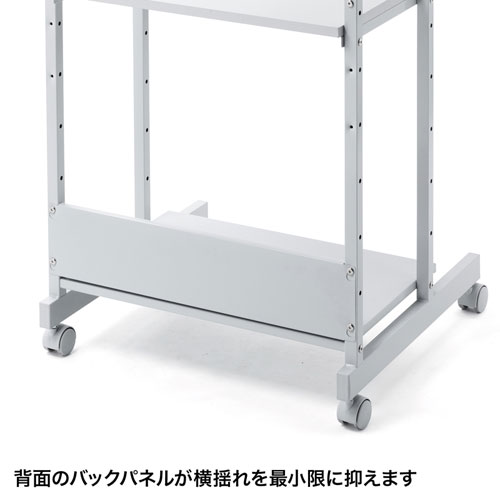 パソコンラック（ラック・コンパクト・マウステーブル付き・即納・短納期・在庫常備） RAC-EC12N2 サンワサプライ