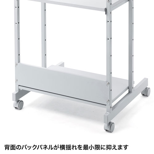 パソコンラック(コンパクト・W650×D700×H1400mm・マウステーブル付き)