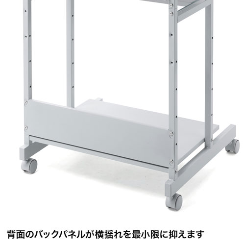 パソコンラック（ラック・コンパクト・W650×D600×H1450mm・キーボードスライダー・マウステーブル付き） RAC-EC14N2 サンワサプライ