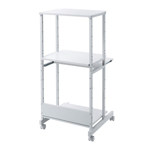 パソコンラック（ラック・キーボードスライダー・マウステーブル付き・即納・短納期・在庫常備）RAC-EC15N2 サンワサプライ