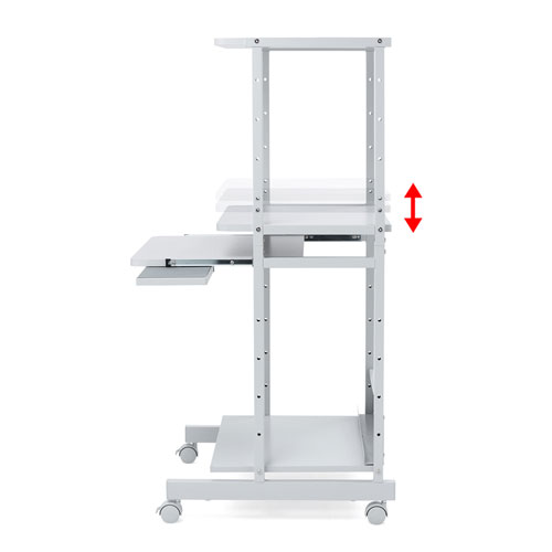 パソコンラック（ラック・キーボードスライダー・マウステーブル付き・即納・短納期・在庫常備）RAC-EC15N2 サンワサプライ