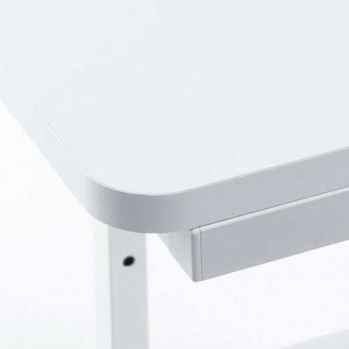 パソコンラック（チルト天板・5段階角度調整・幅65×奥行60×高さ140cm・キャスター付き）