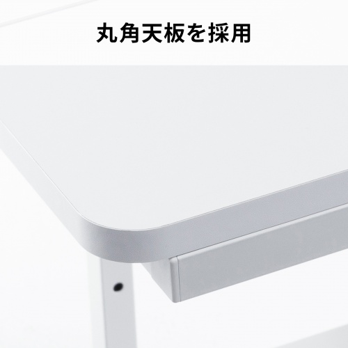 パソコンラック（チルト天板・5段階角度調整・幅65×奥行60×高さ140cm・キャスター付き）