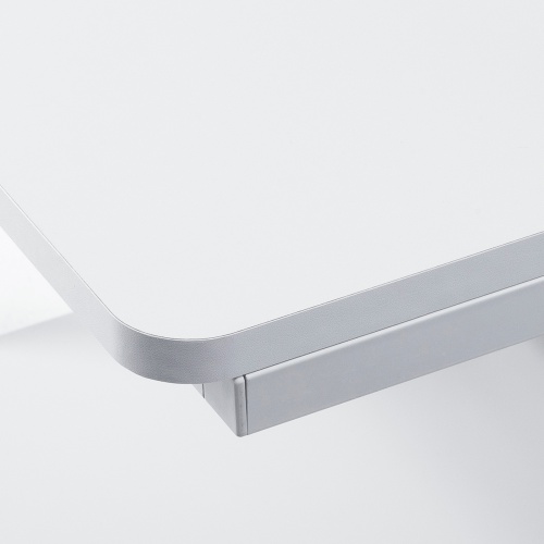 パソコンラック（チルト天板・5段階角度調整・幅80×D60×H140cm・キャスター付き）