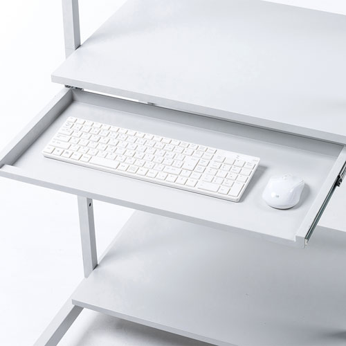 パソコンラック（キーボードスライダー付き・即納・短納期・在庫常備） RAC-EC74 サンワサプライ