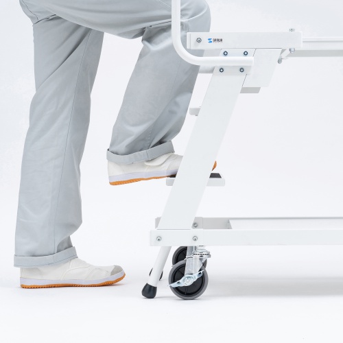 ステップ付きピッキングカート　RAC-FA7