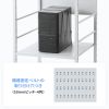 ラック(高耐荷重・高さ1300mm・即納・短納期・在庫常備) RAC-HL4 サンワサプライ
