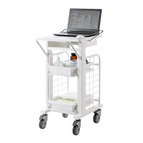 カンチ式昇降カルテカート　RAC-HP105W