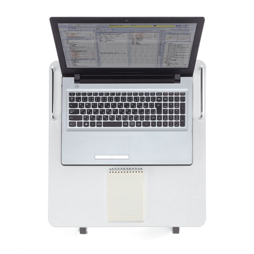 ナースカート（SIAA認証・抗ウイルス仕様・カルテカート）RAC-HP17　サンワサプライ