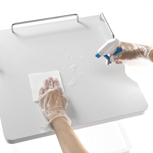 ナースカート（SIAA認証・抗ウイルス仕様・カルテカート）RAC-HP17　サンワサプライ