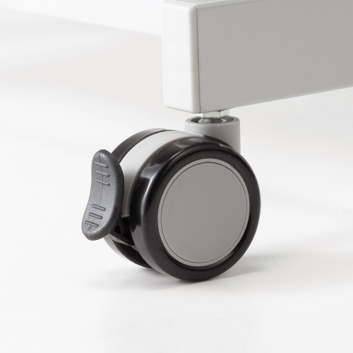 マルチカート（ラベルプリンタカート・プリンタ台・作業台・移動式ワゴン・ピッキングカート・バッテリー・計測機器・ナイロンキャスター・幅60×奥行き60.6×高さ100cm）