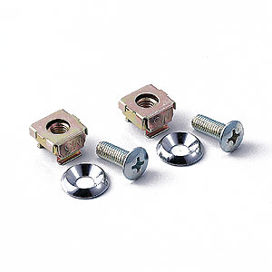 9インチマウント機器取付け用ケージナット・ネジセット（20個入り） RAC-NUT【代引き不可商品】 サンワサプライ