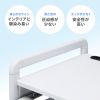 パソコンラック（SOHOラック・ラック・W638×H1020mm・オフィス向け・デスク・ロータイプ） RAC-S600L サンワサプライ