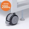 パソコンラック（SOHOラック・ラック・デスク・オフィス向け・W638×H1330mm・Middleタイプ） RAC-S600M サンワサプライ