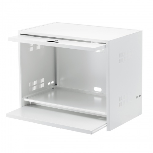 セキュリティラック（鍵付・ラック・PCラック・盗難防止・イタズラ防止・大・幅80cm・高さ64cm） RAC-SL4 サンワサプライ