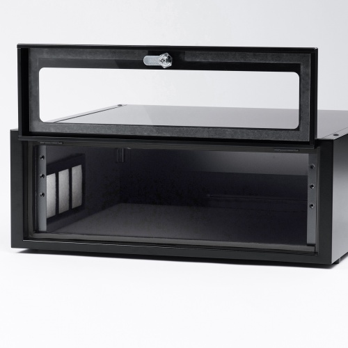 セキュリティーラック（ネットワークレコーダー用・防塵・盗難防止）