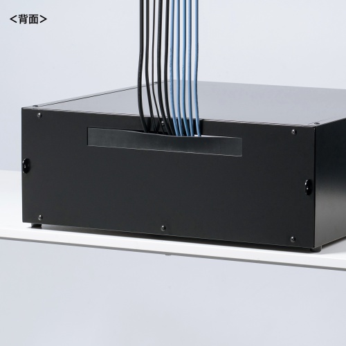 セキュリティーラック（ネットワークレコーダー用・防塵・盗難防止）