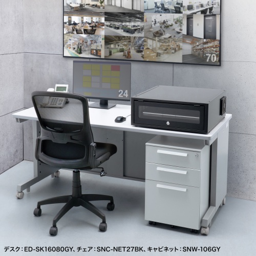 セキュリティーラック（ネットワークレコーダー用・防塵・盗難防止）