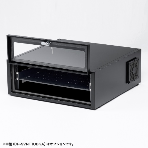 セキュリティーラック（ネットワークレコーダー用・防塵・盗難防止）