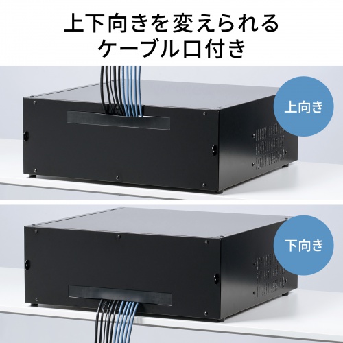 セキュリティーラック（ネットワークレコーダー用・防塵・盗難防止）