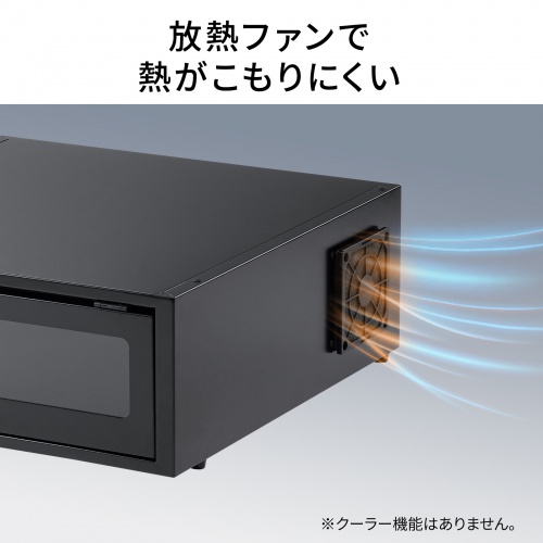 セキュリティーラック（ネットワークレコーダー用・防塵・盗難防止）