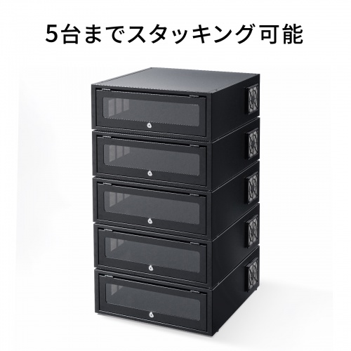 セキュリティーラック（ネットワークレコーダー用・防塵・盗難防止）